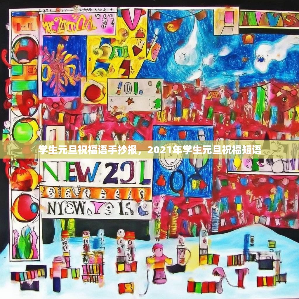 学生元旦祝福语手抄报，2021年学生元旦祝福短语