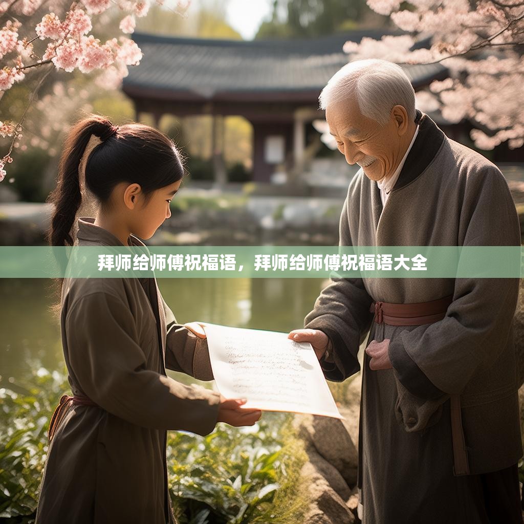 拜师给师傅祝福语，拜师给师傅祝福语大全