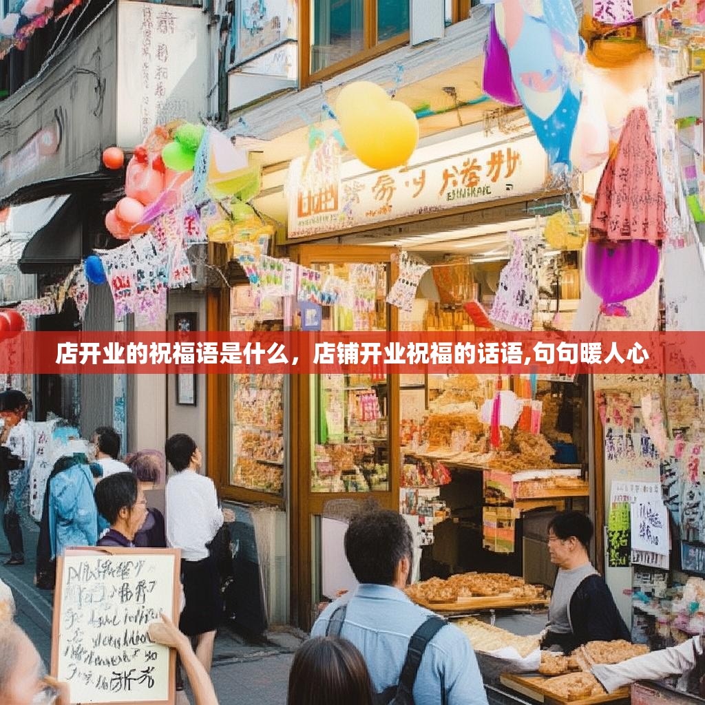 店开业的祝福语是什么，店铺开业祝福的话语,句句暖人心
