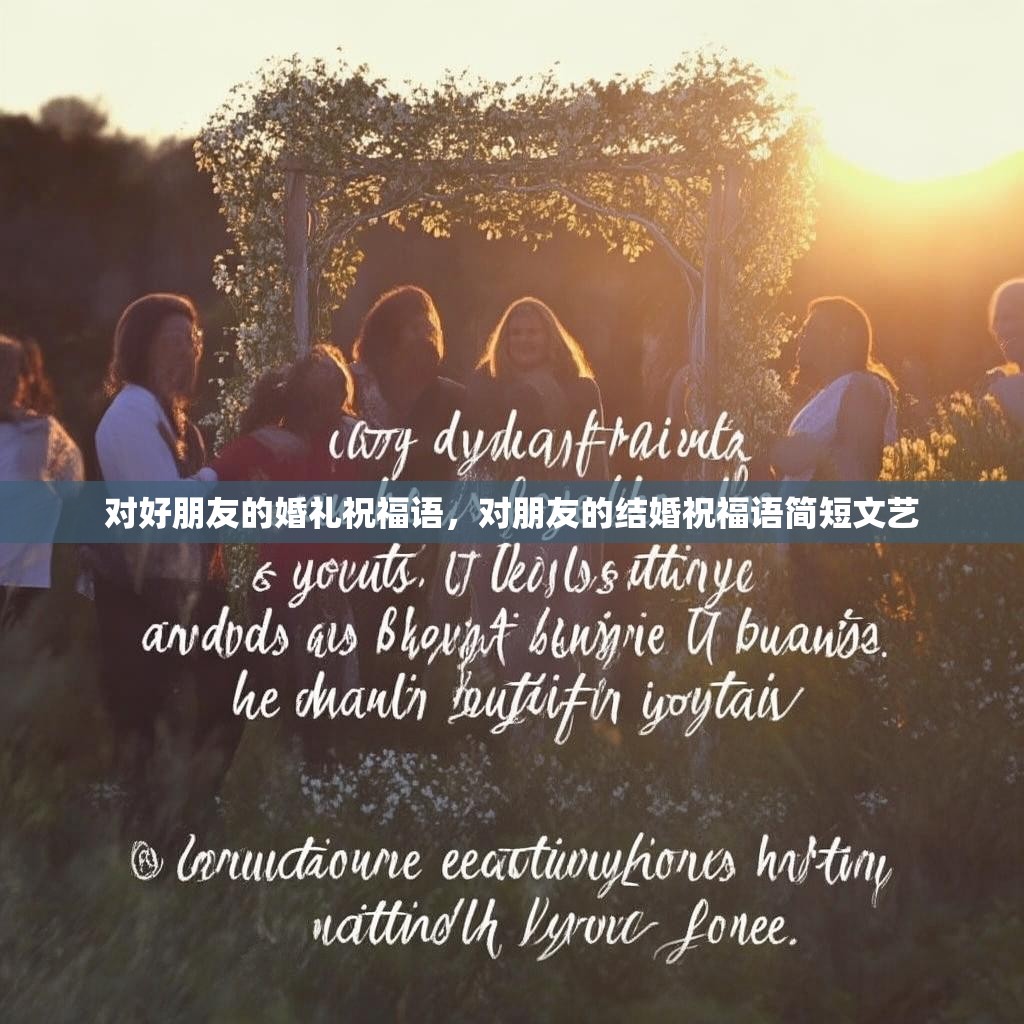 对好朋友的婚礼祝福语，对朋友的结婚祝福语简短文艺