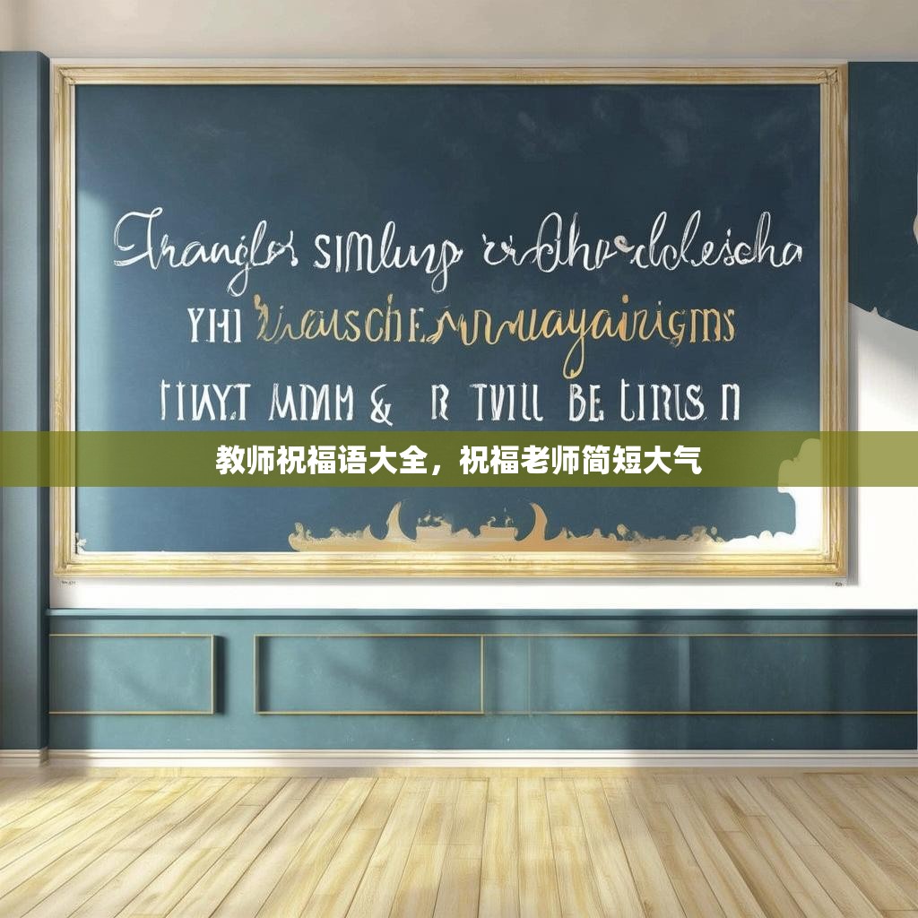 教师祝福语大全，祝福老师简短大气
