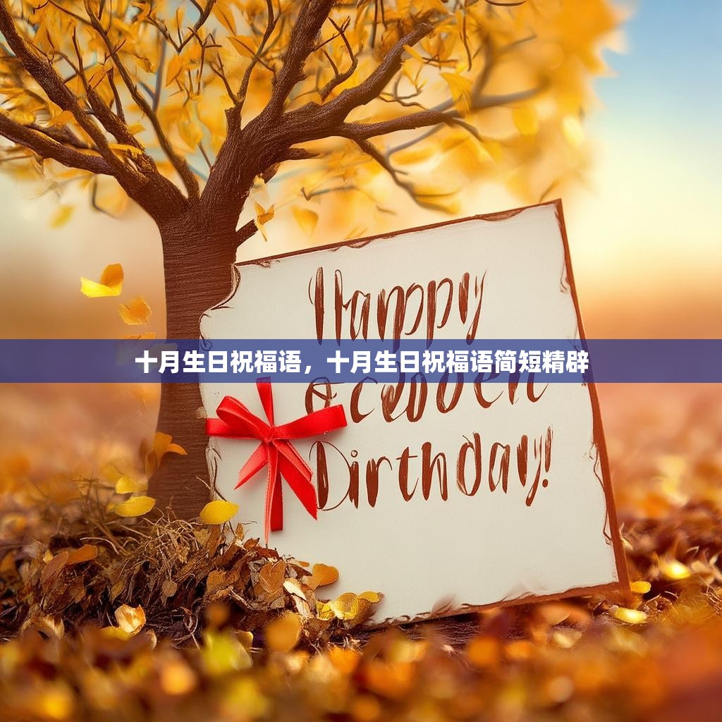 十月生日祝福语，十月生日祝福语简短精辟