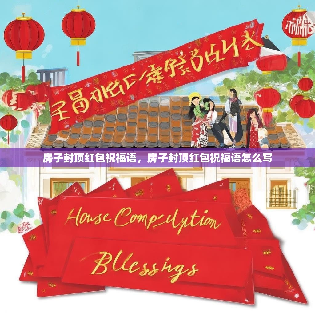 房子封顶红包祝福语，房子封顶红包祝福语怎么写
