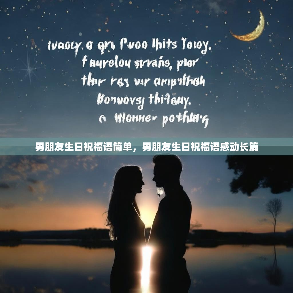男朋友生日祝福语简单，男朋友生日祝福语感动长篇