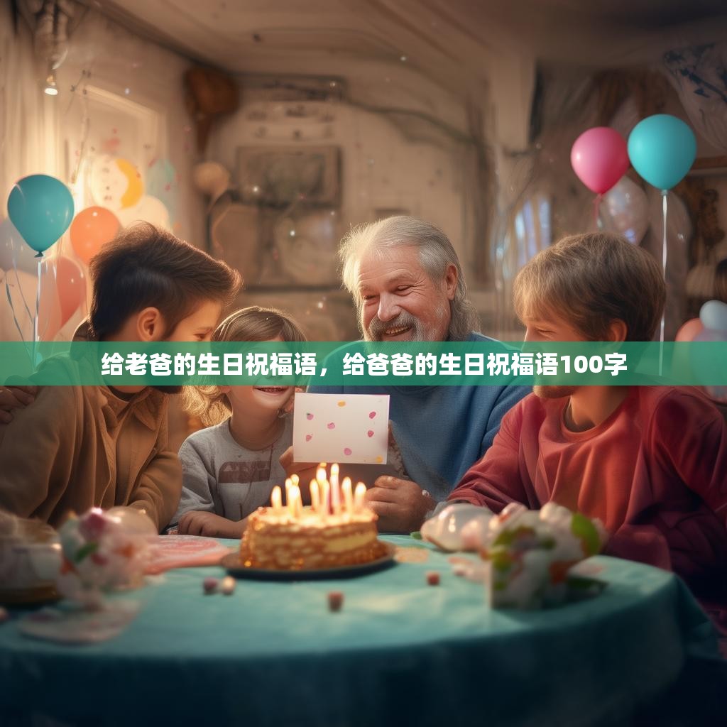 给老爸的生日祝福语，给爸爸的生日祝福语100字
