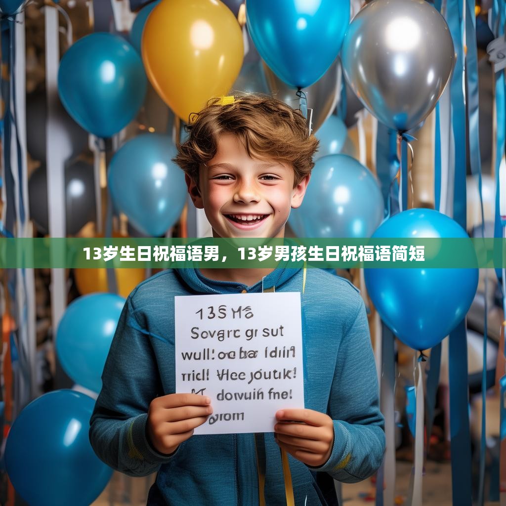 13岁生日祝福语男，13岁男孩生日祝福语简短