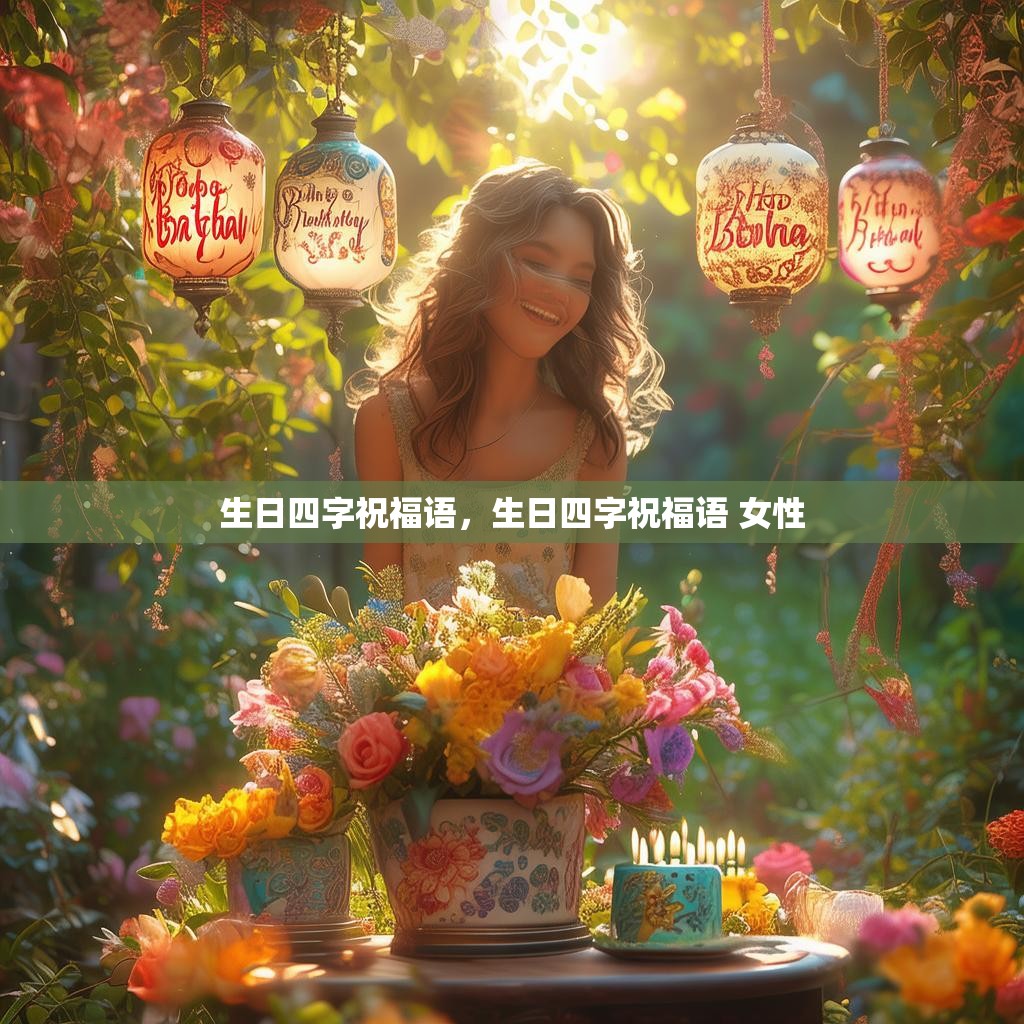 生日四字祝福语，生日四字祝福语 女性