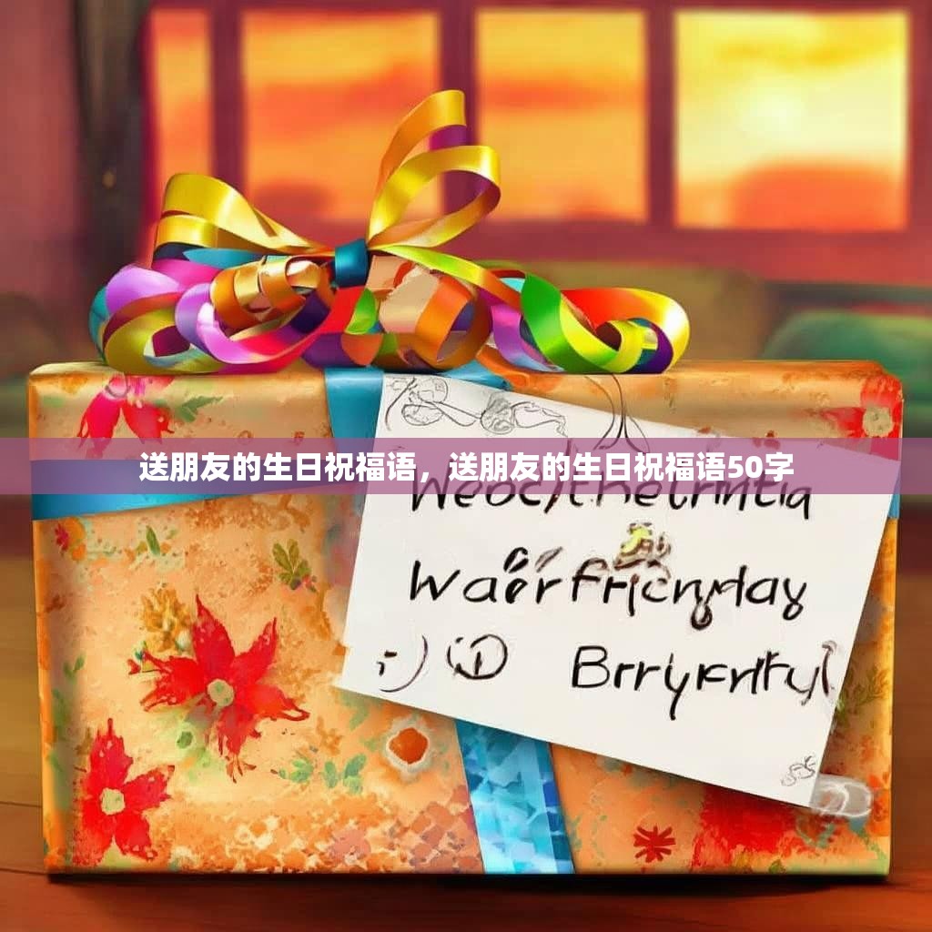 送朋友的生日祝福语，送朋友的生日祝福语50字