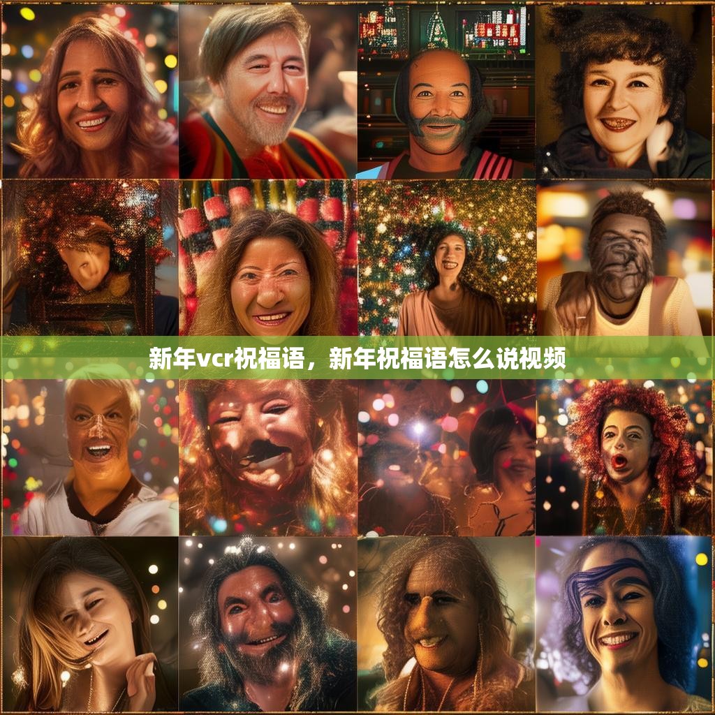 新年vcr祝福语，新年祝福语怎么说视频