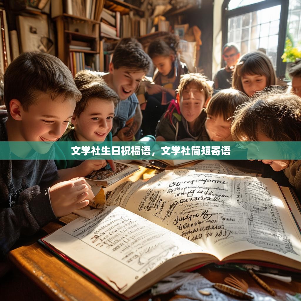 文学社生日祝福语，文学社简短寄语