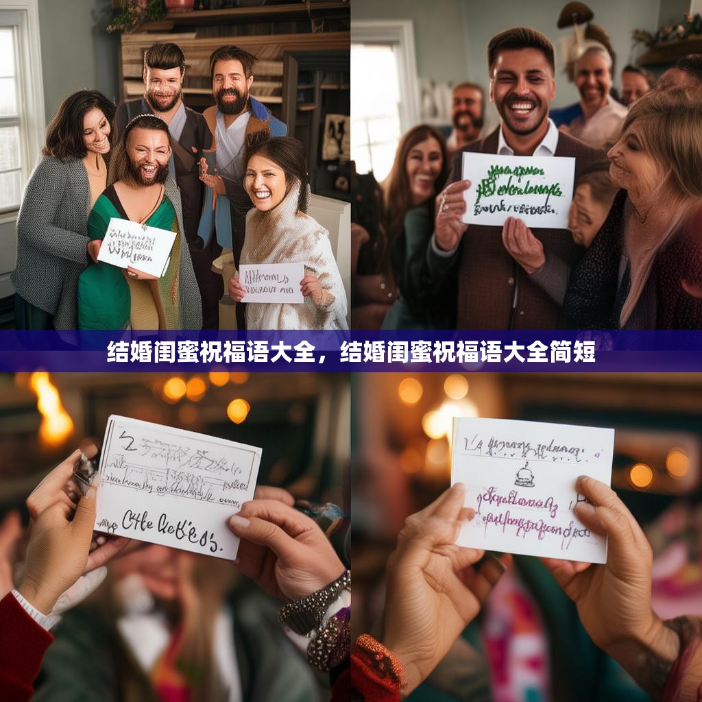 结婚闺蜜祝福语大全，结婚闺蜜祝福语大全简短