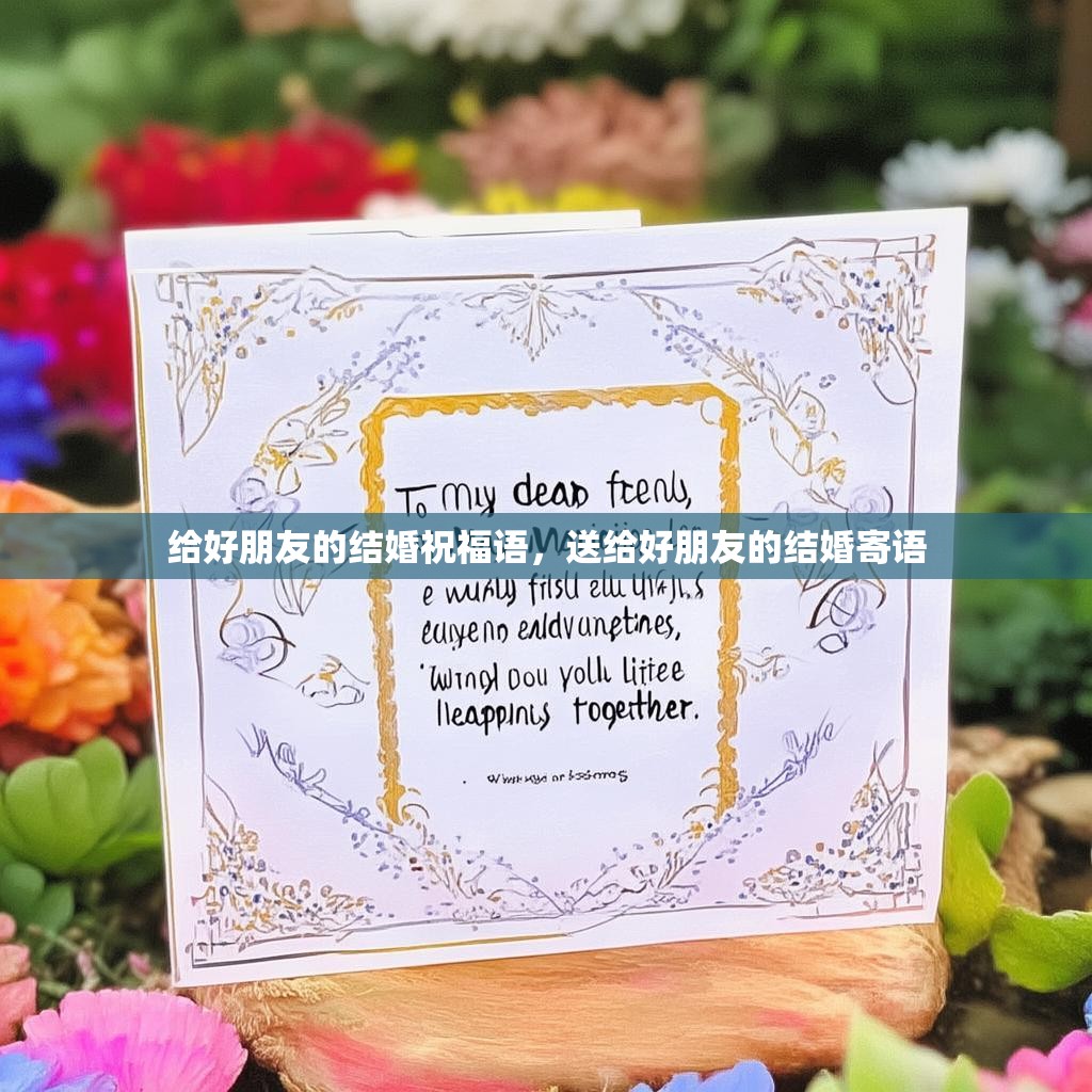 给好朋友的结婚祝福语，送给好朋友的结婚寄语