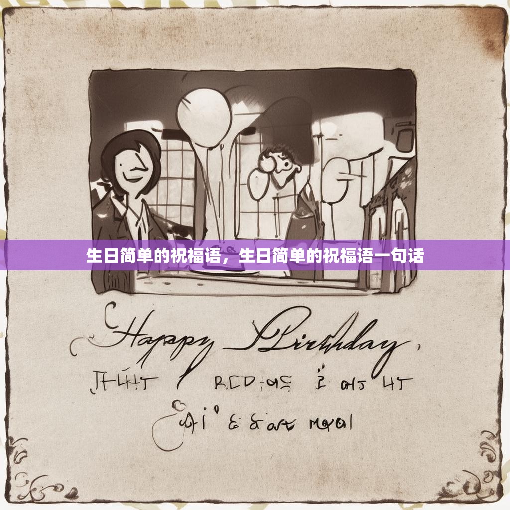 生日简单的祝福语，生日简单的祝福语一句话