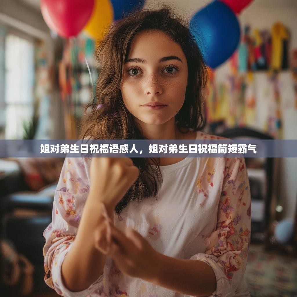 姐对弟生日祝福语感人，姐对弟生日祝福简短霸气