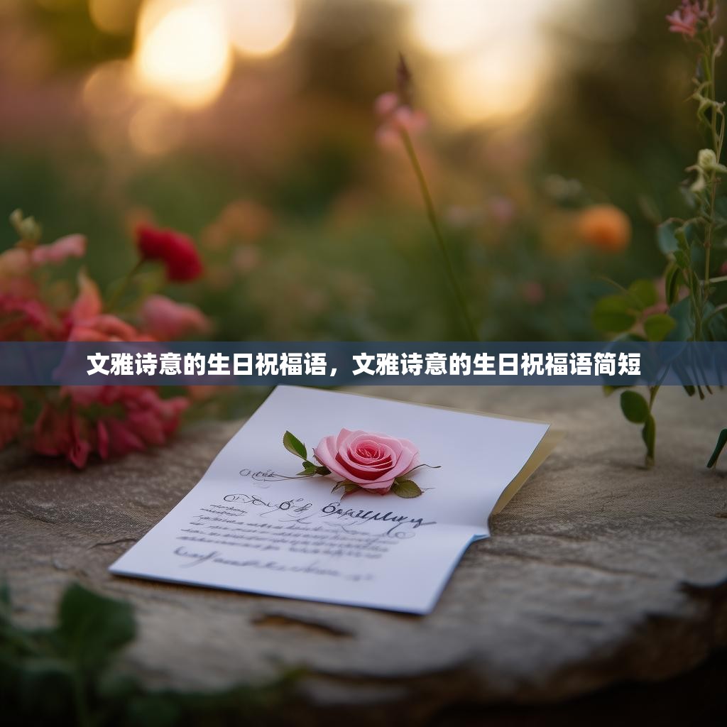 文雅诗意的生日祝福语，文雅诗意的生日祝福语简短