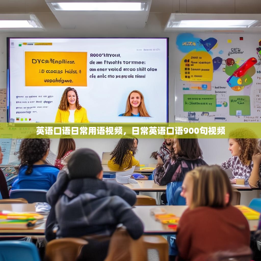 英语口语日常用语视频，日常英语口语900句视频