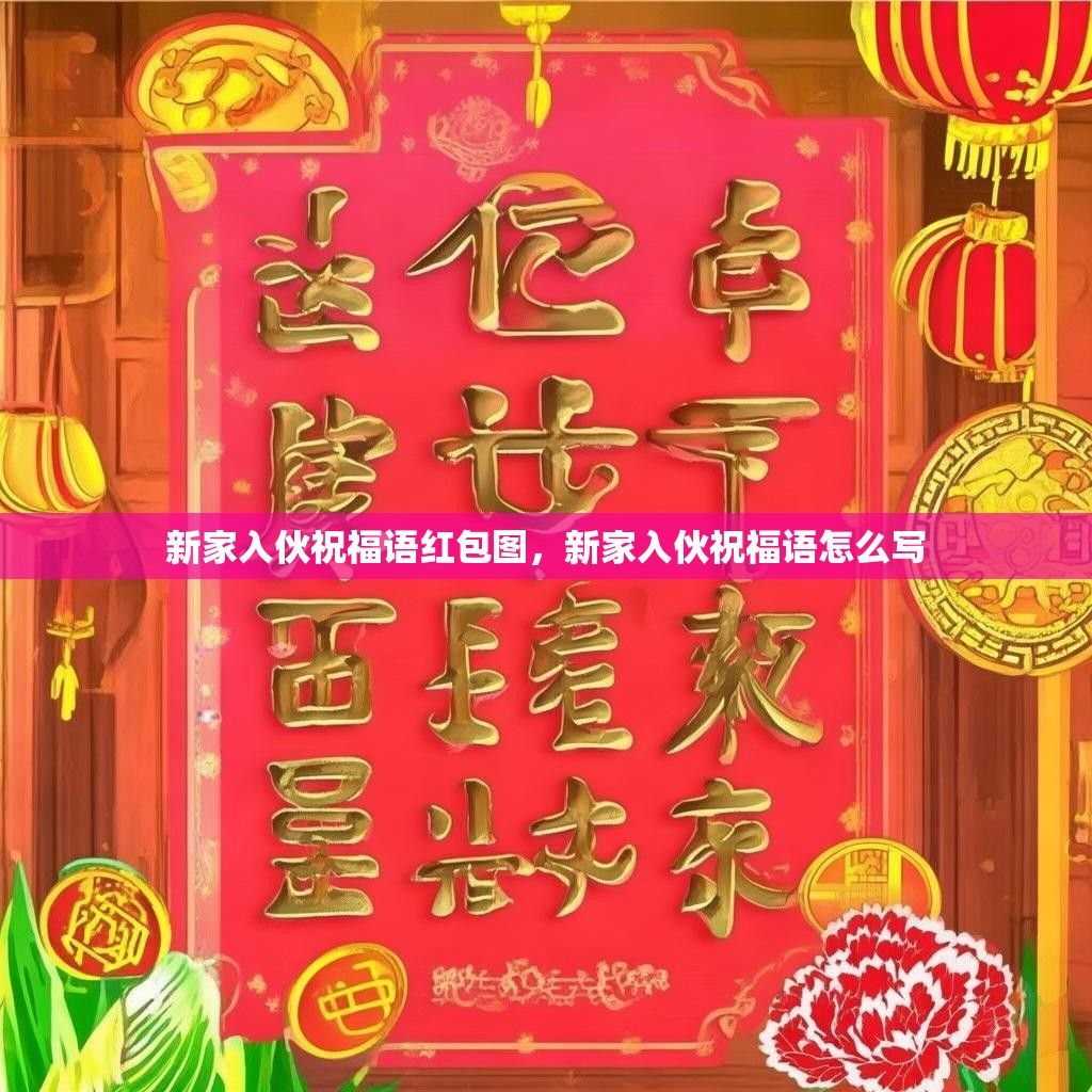 新家入伙祝福语红包图，新家入伙祝福语怎么写