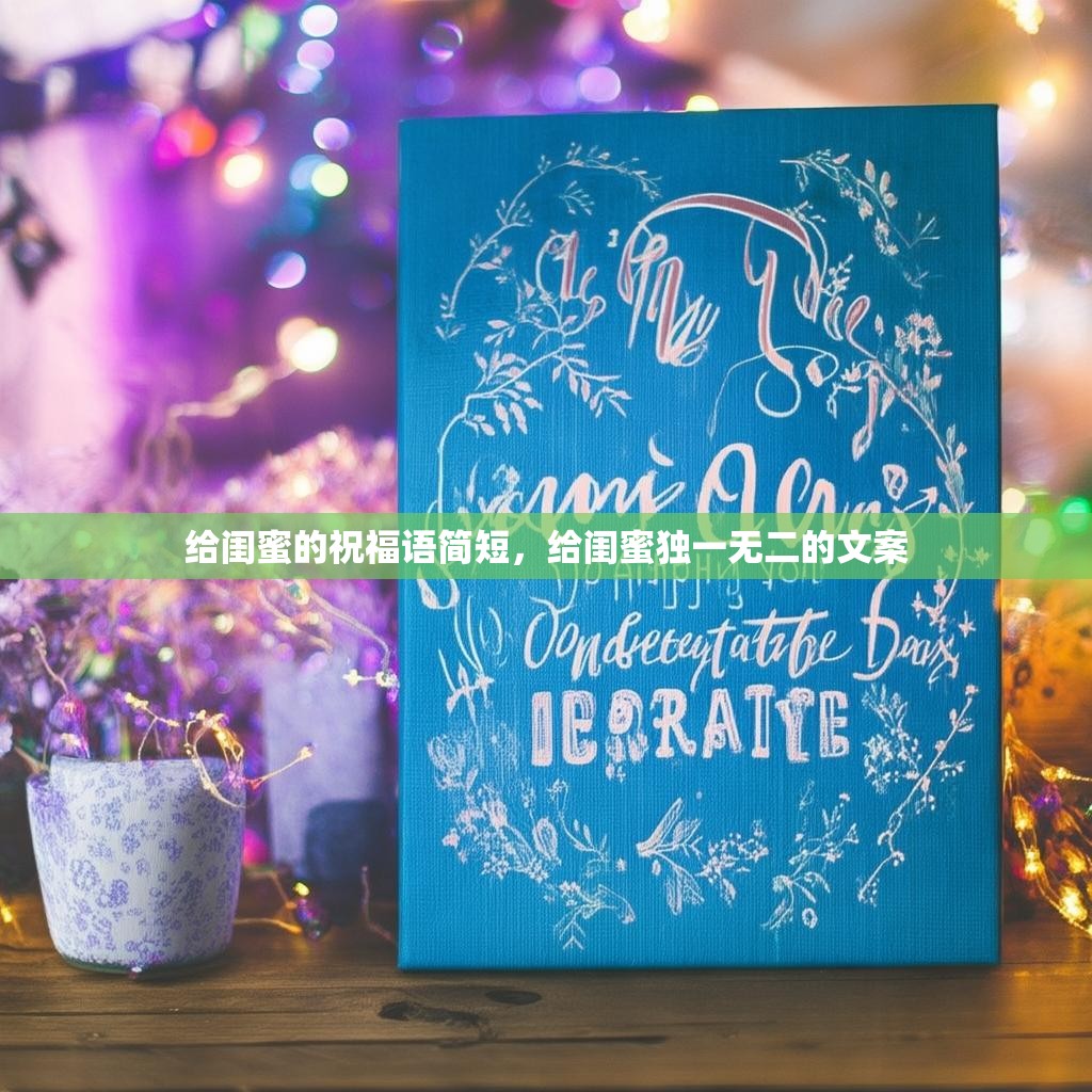 给闺蜜的祝福语简短，给闺蜜独一无二的文案
