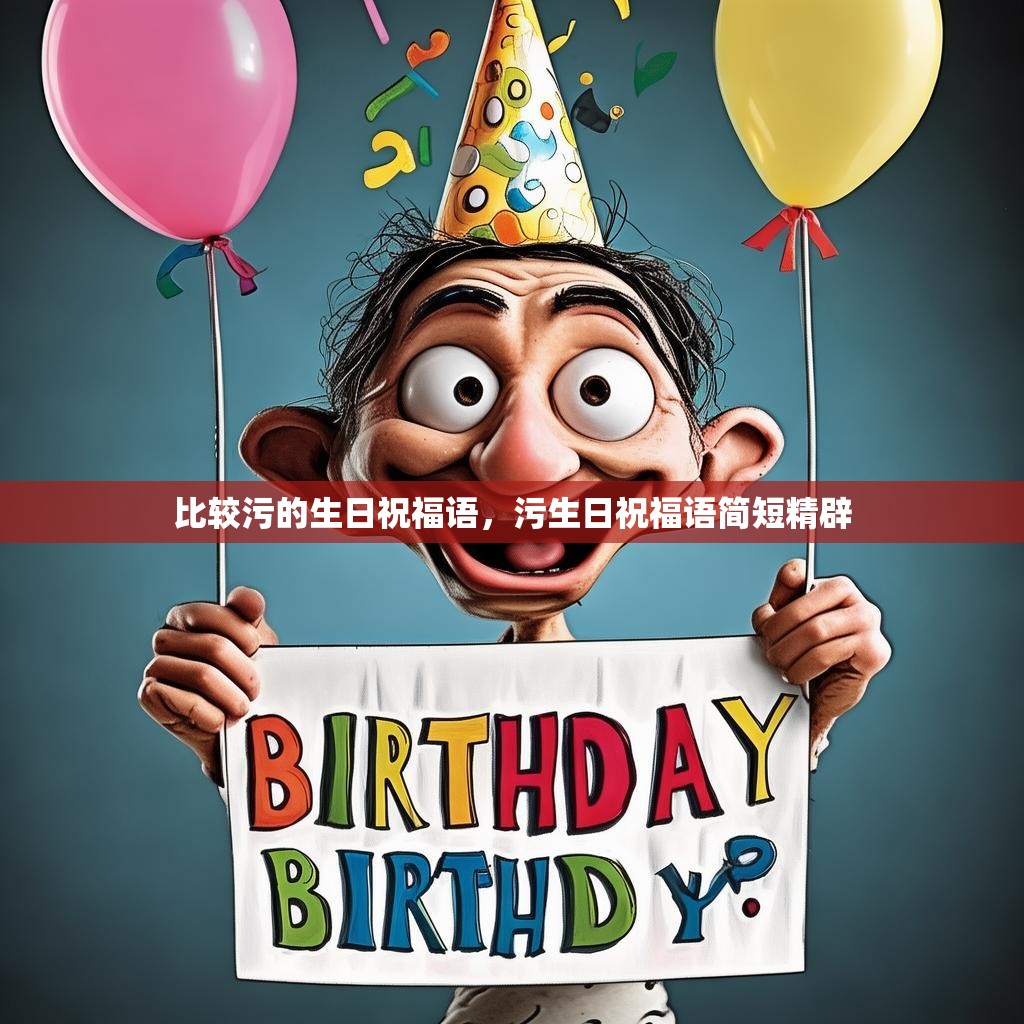 比较污的生日祝福语，污生日祝福语简短精辟