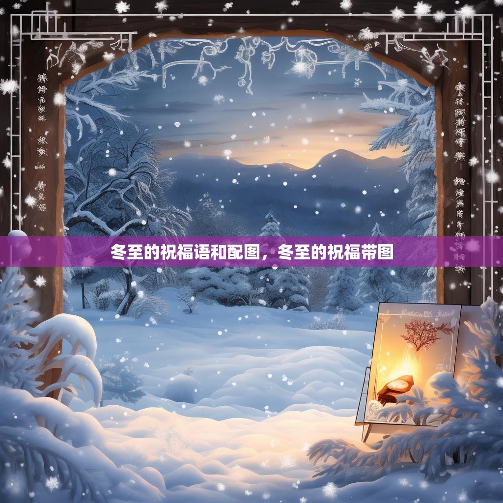 冬至的祝福语和配图，冬至的祝福带图