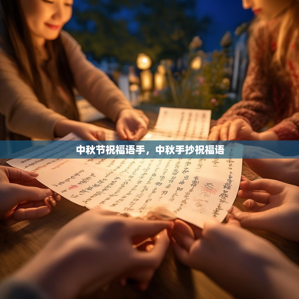 中秋节祝福语手，中秋手抄祝福语