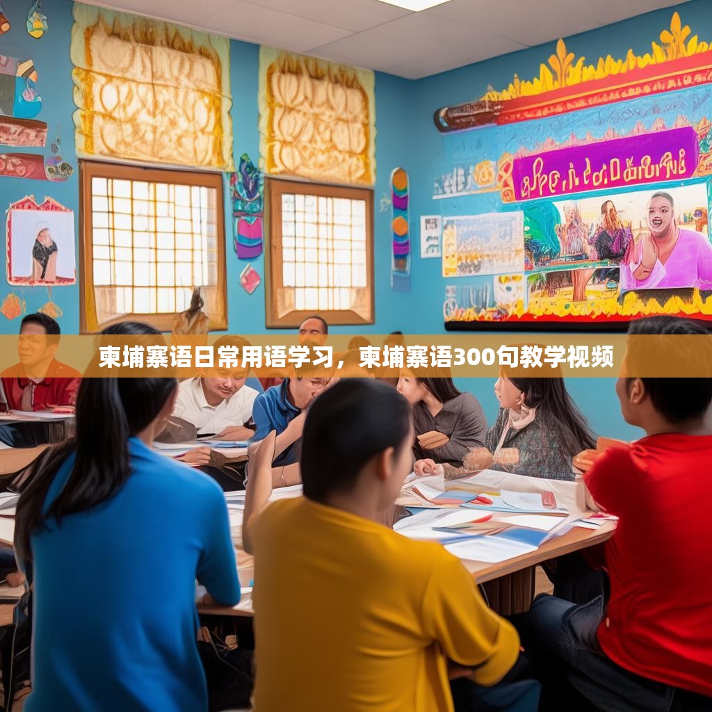 柬埔寨语日常用语学习，柬埔寨语300句教学视频