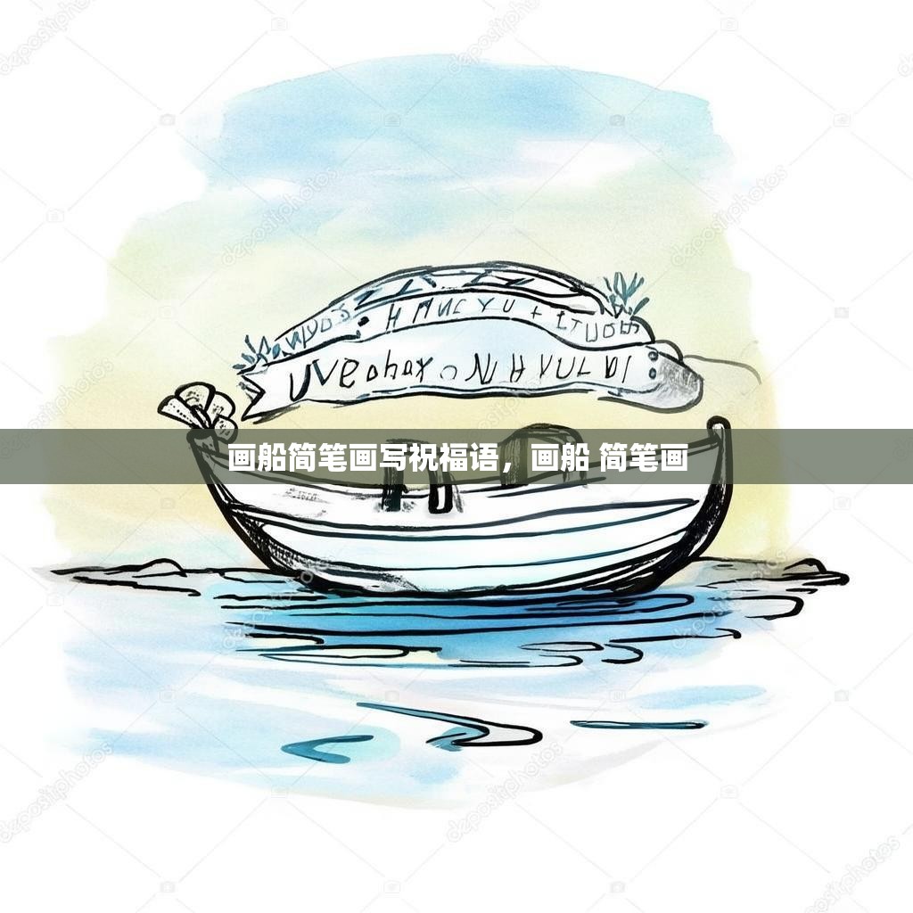 画船简笔画写祝福语，画船 简笔画
