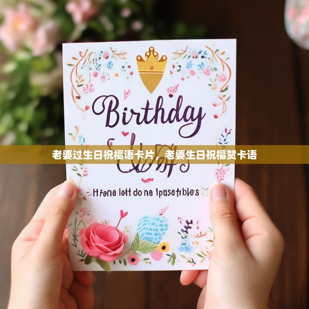 老婆过生日祝福语卡片，老婆生日祝福贺卡语