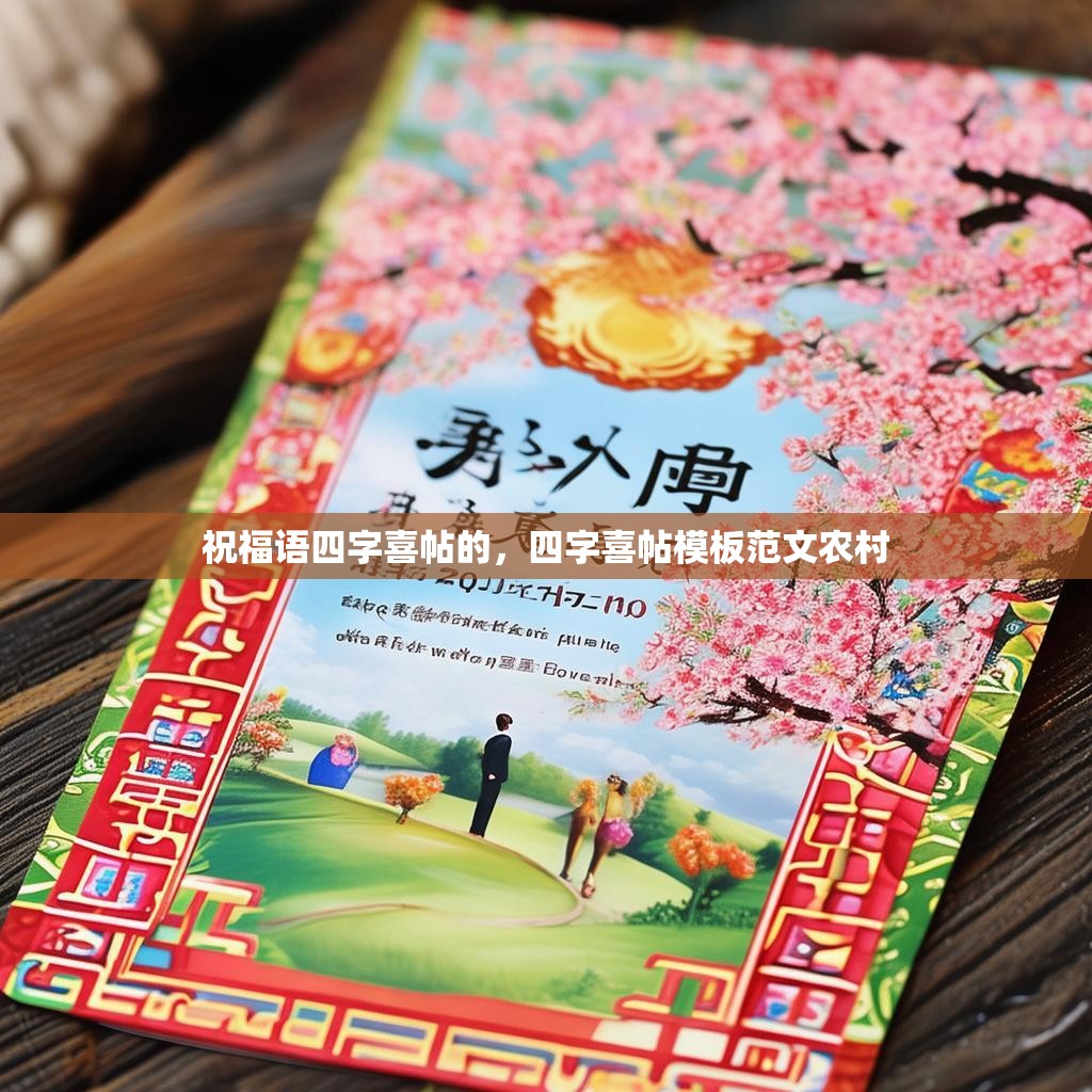祝福语四字喜帖的，四字喜帖模板范文农村