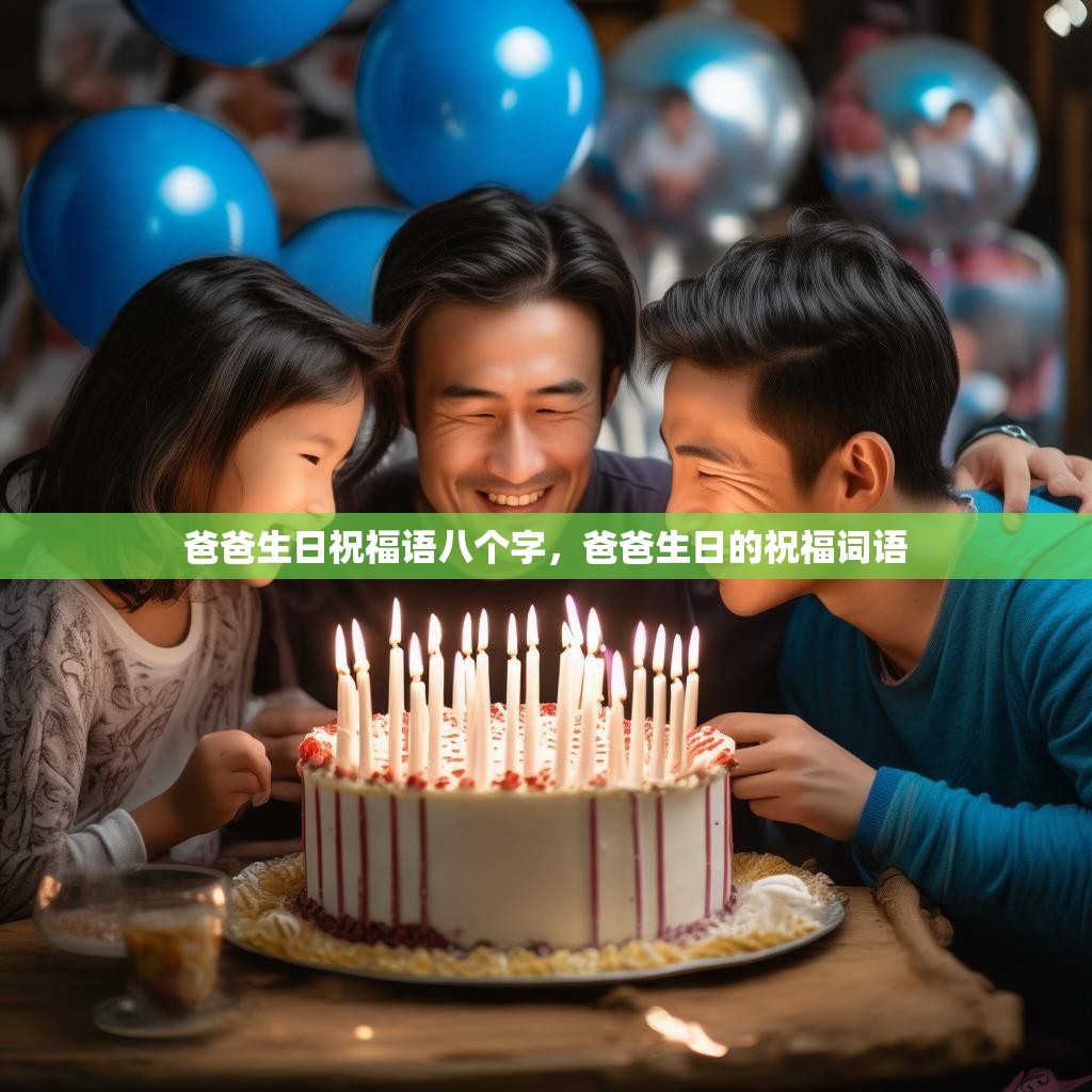 爸爸生日祝福语八个字，爸爸生日的祝福词语