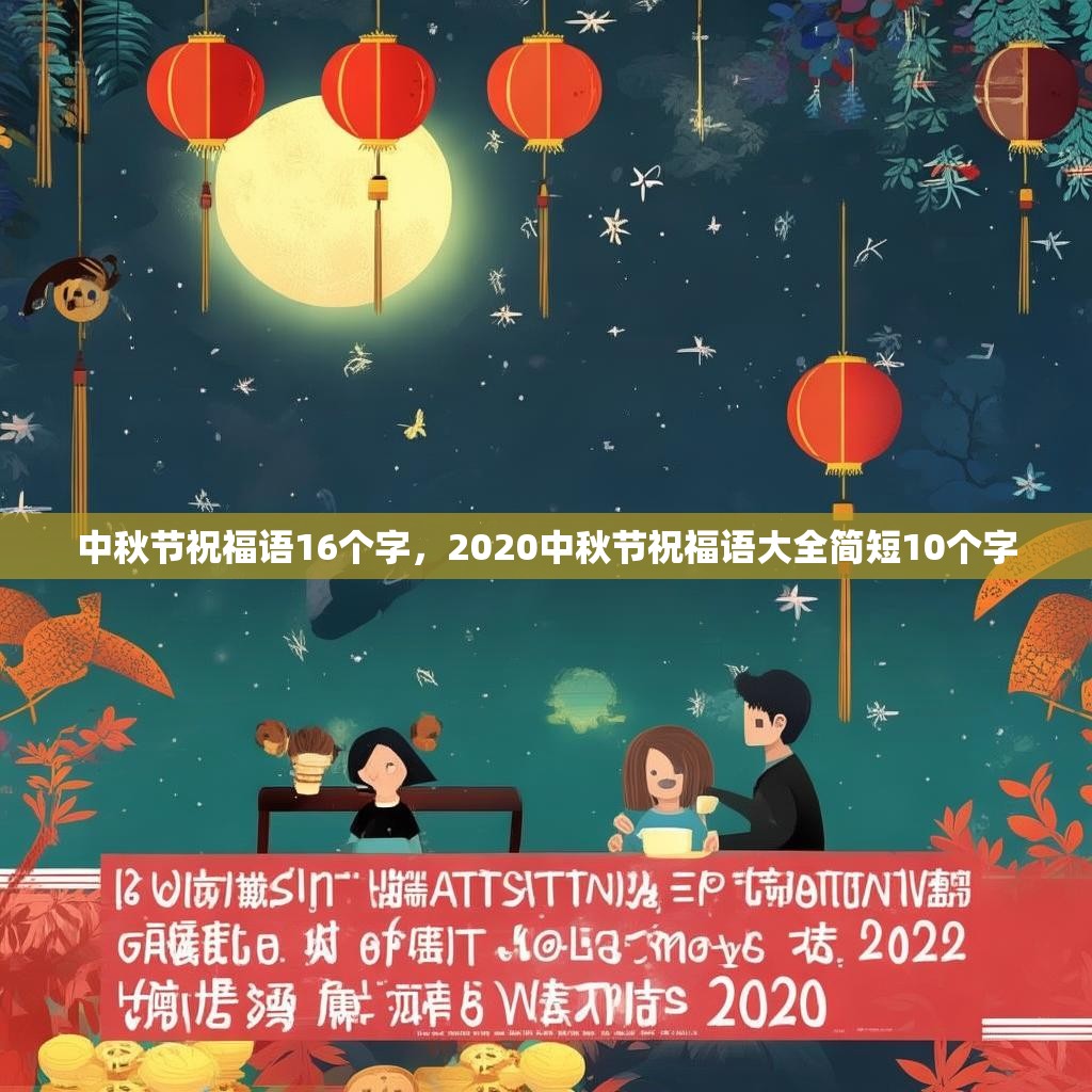 中秋节祝福语16个字，2020中秋节祝福语大全简短10个字