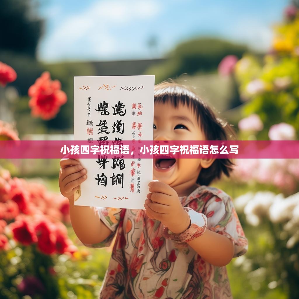 小孩四字祝福语，小孩四字祝福语怎么写