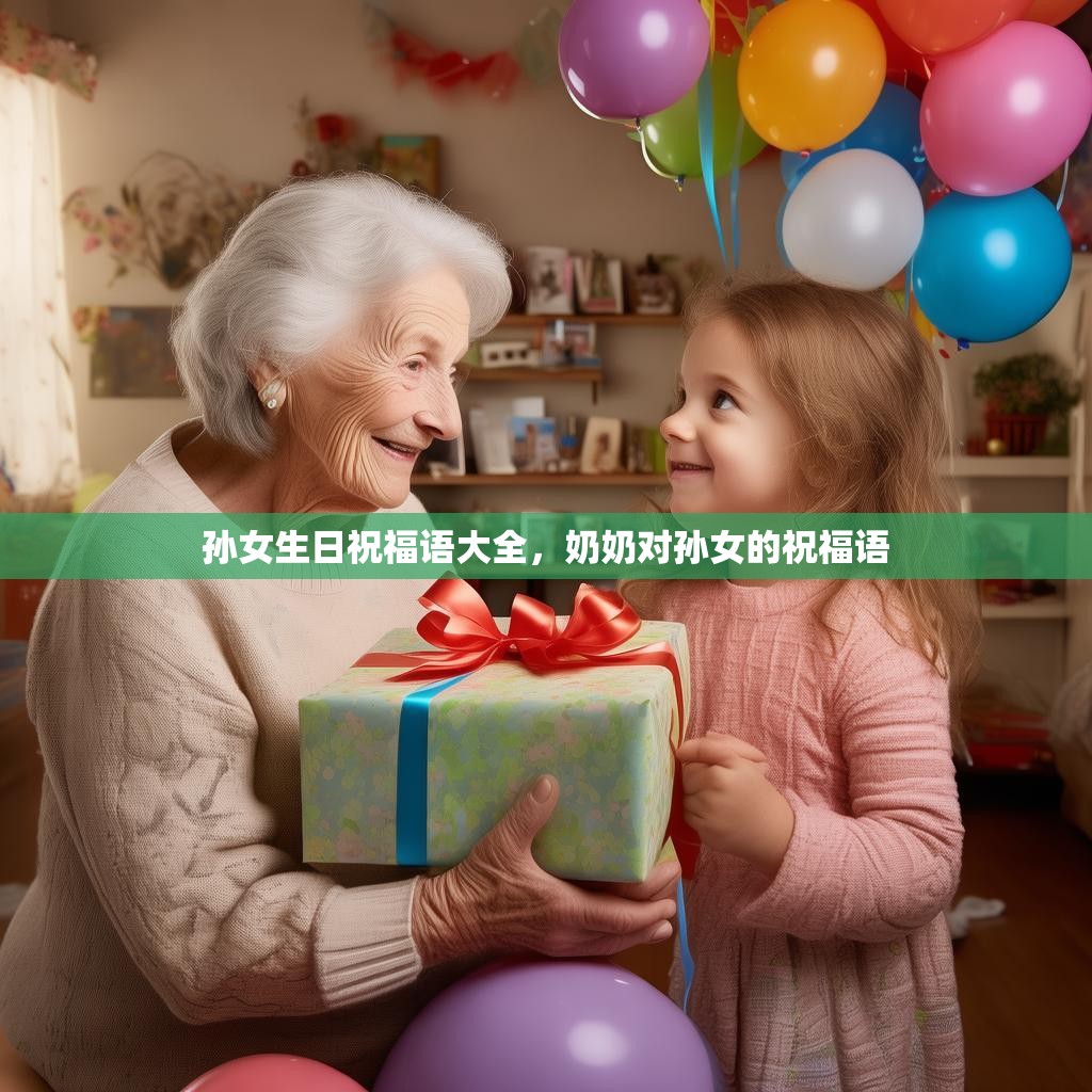 孙女生日祝福语大全，奶奶对孙女的祝福语