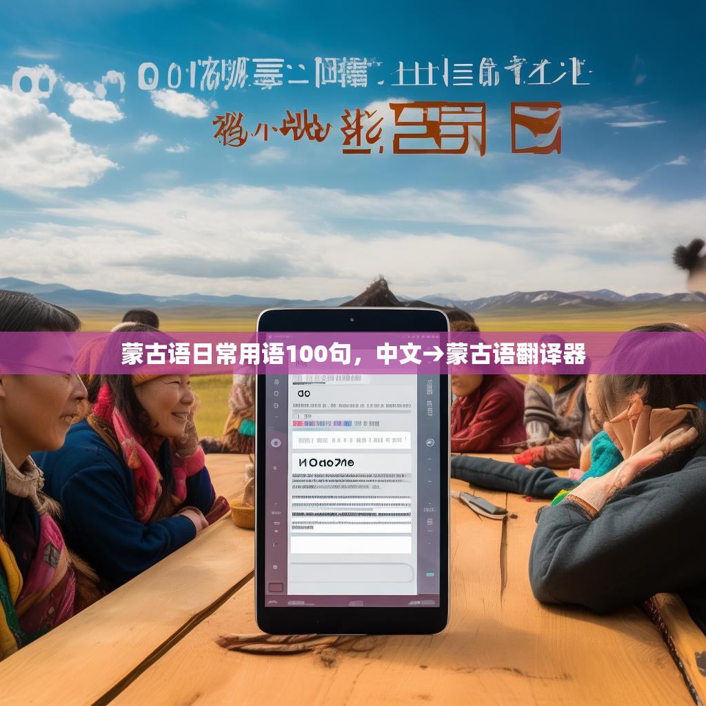 蒙古语日常用语100句，中文→蒙古语翻译器