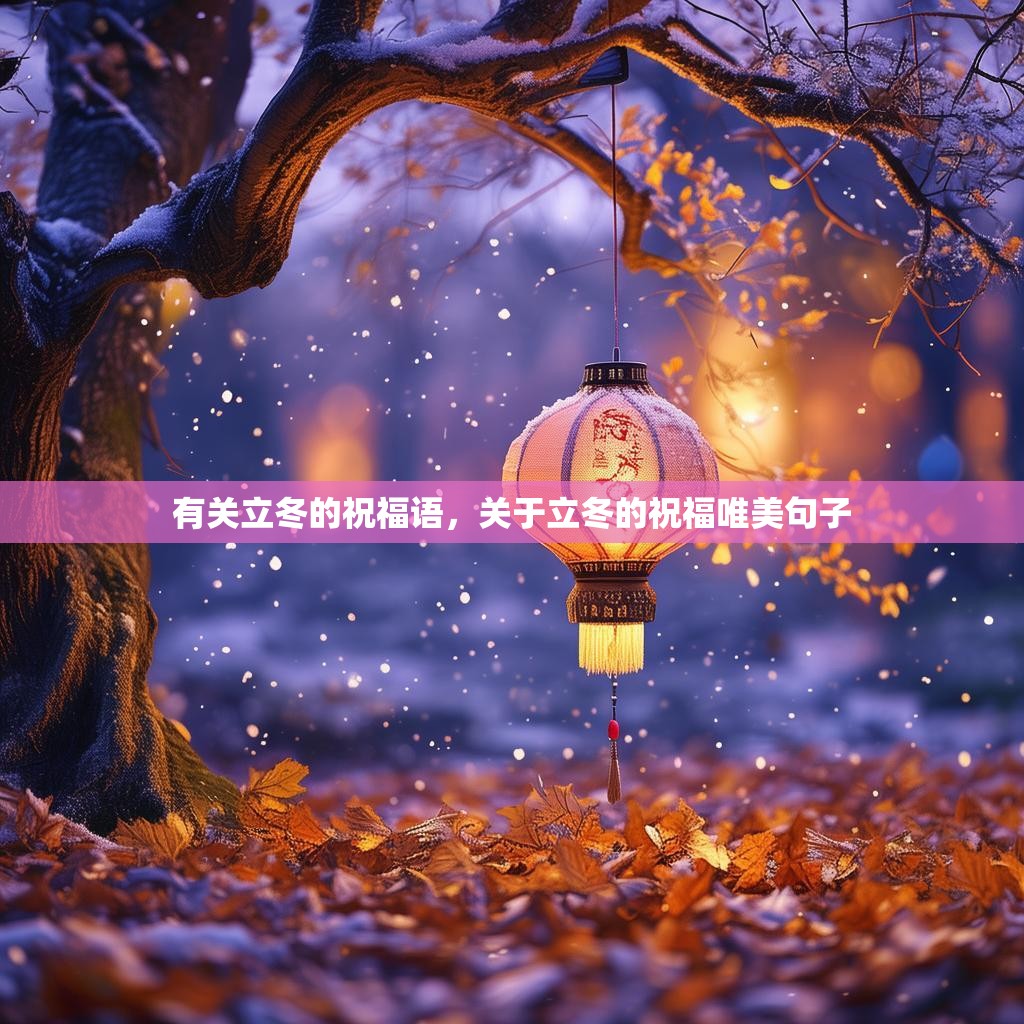 有关立冬的祝福语，关于立冬的祝福唯美句子