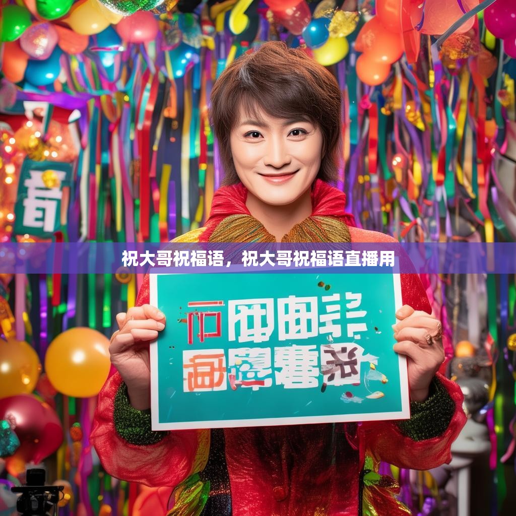 祝大哥祝福语，祝大哥祝福语直播用