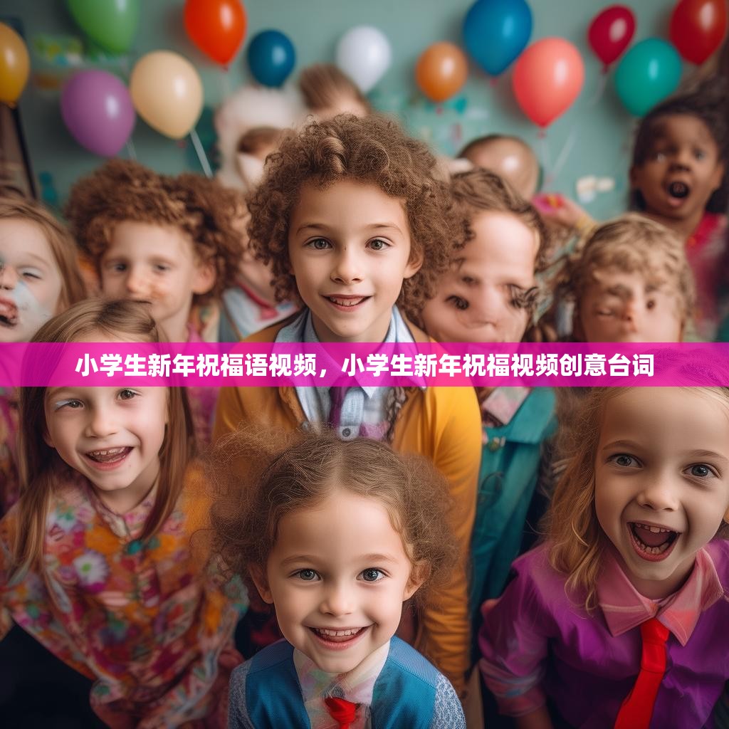 小学生新年祝福语视频，小学生新年祝福视频创意台词