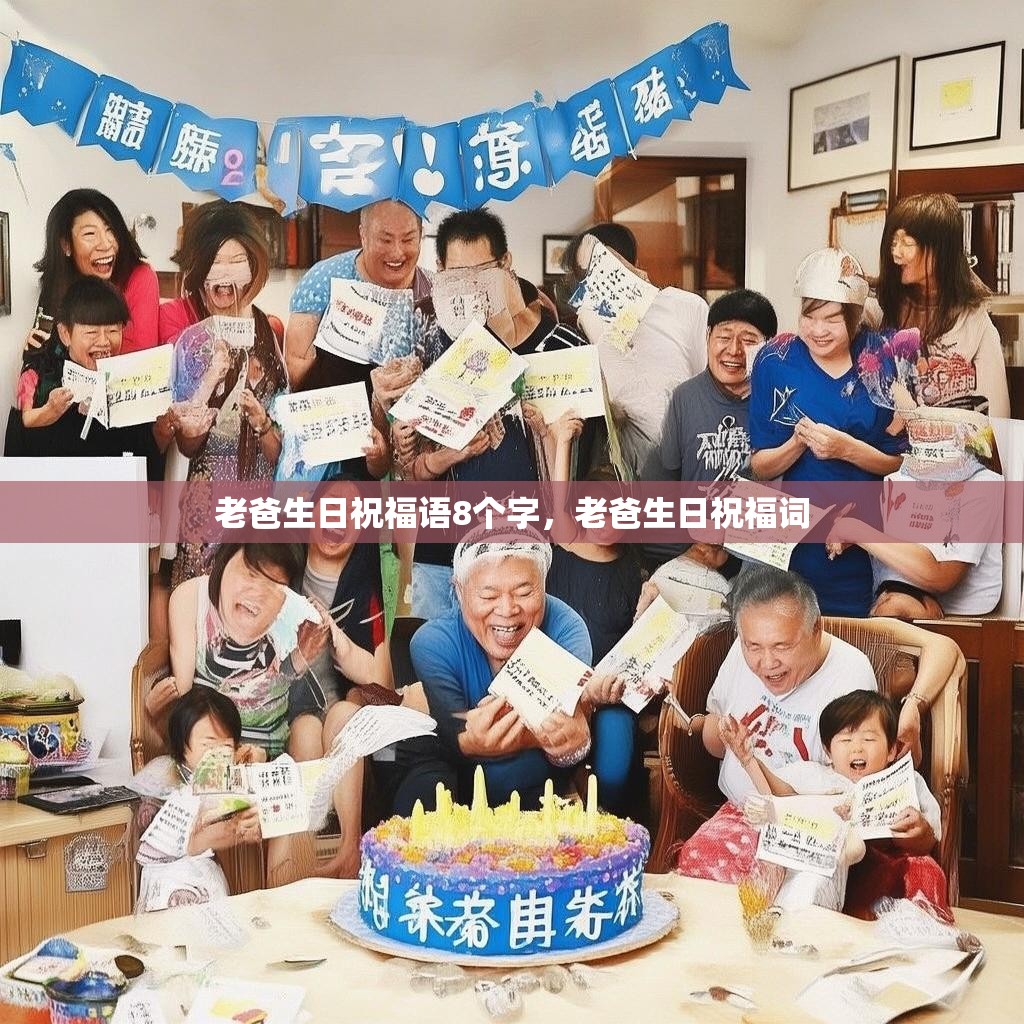 老爸生日祝福语8个字，老爸生日祝福词