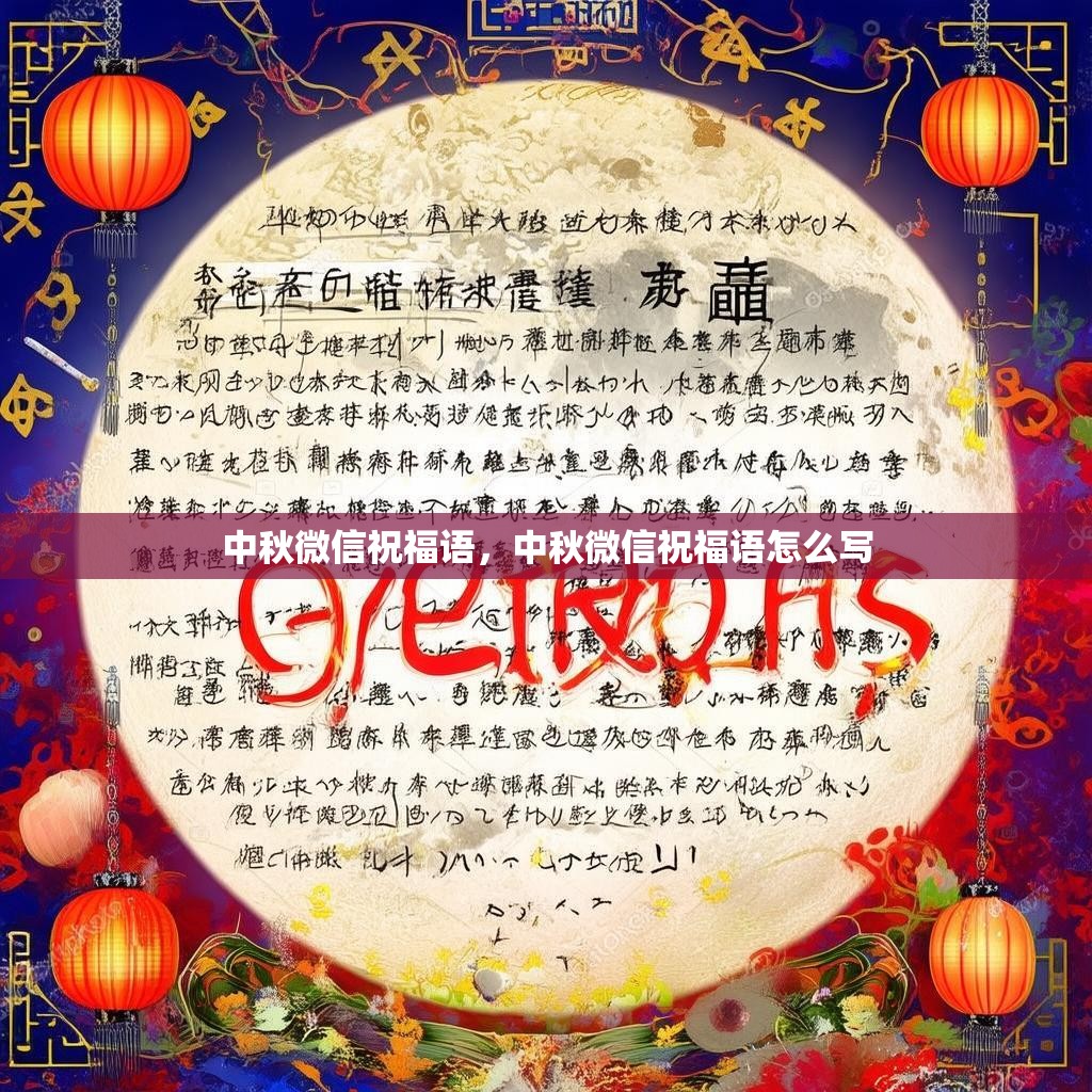 中秋微信祝福语，中秋微信祝福语怎么写