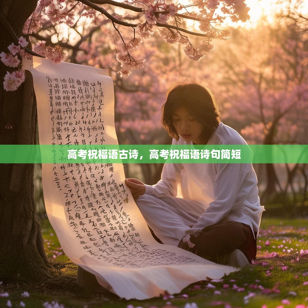 高考祝福语古诗，高考祝福语诗句简短