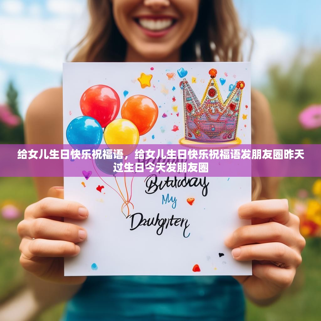 给女儿生日快乐祝福语，给女儿生日快乐祝福语发朋友圈昨天过生日今天发朋友圈