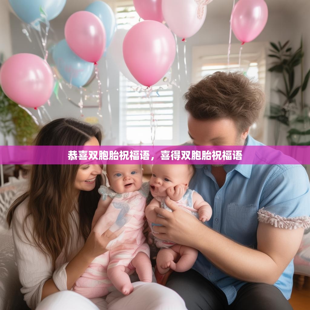 恭喜双胞胎祝福语，喜得双胞胎祝福语