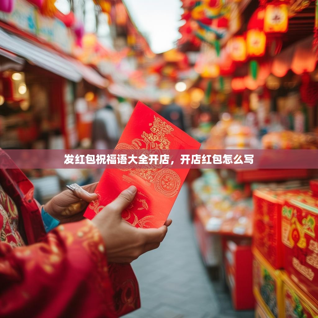 发红包祝福语大全开店，开店红包怎么写