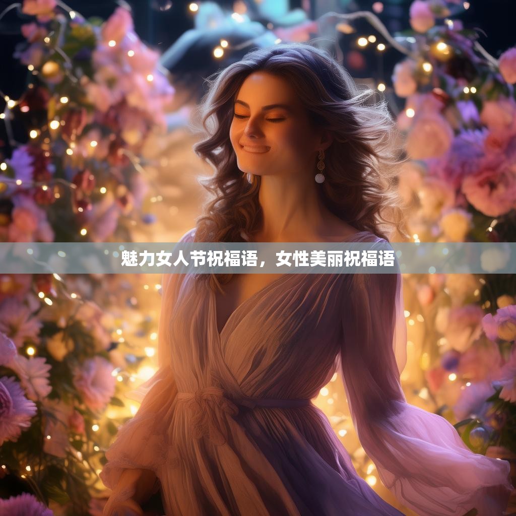 魅力女人节祝福语，女性美丽祝福语