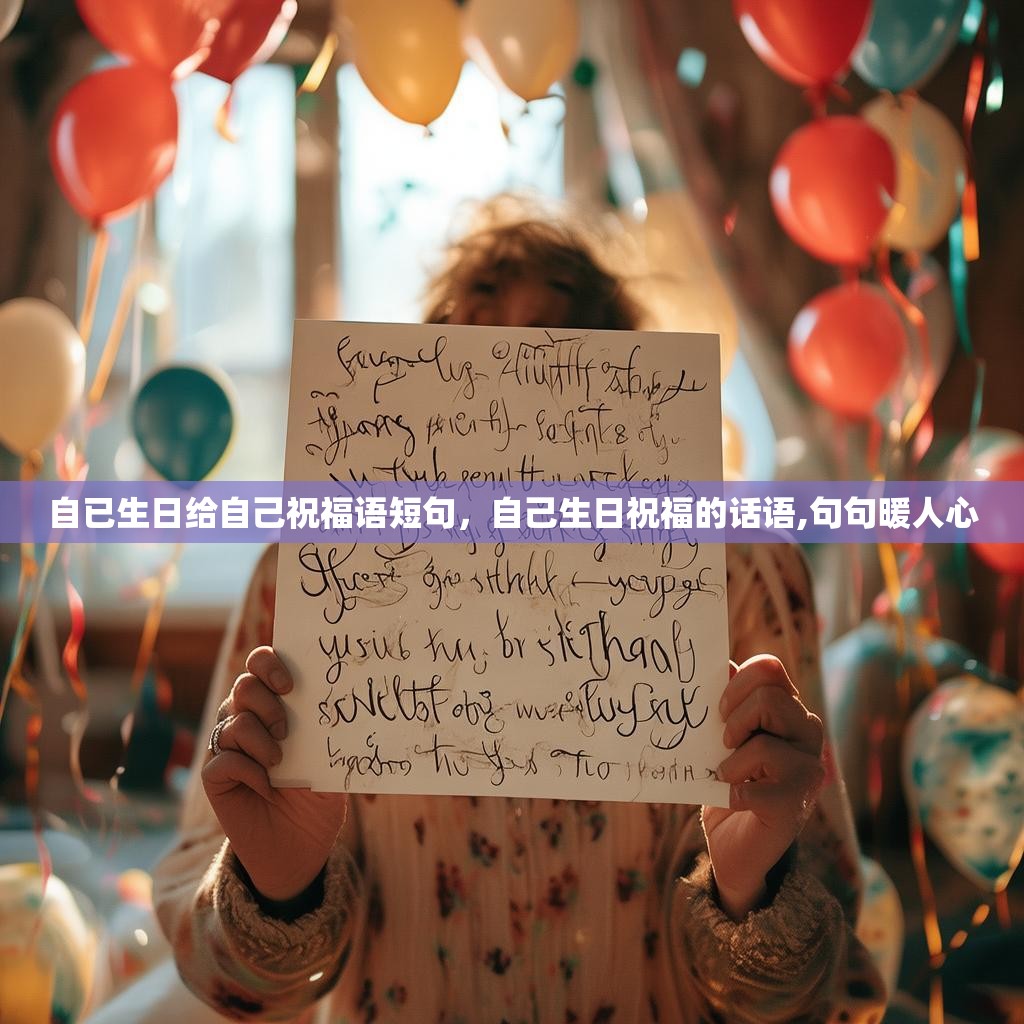 自已生日给自己祝福语短句，自己生日祝福的话语,句句暖人心
