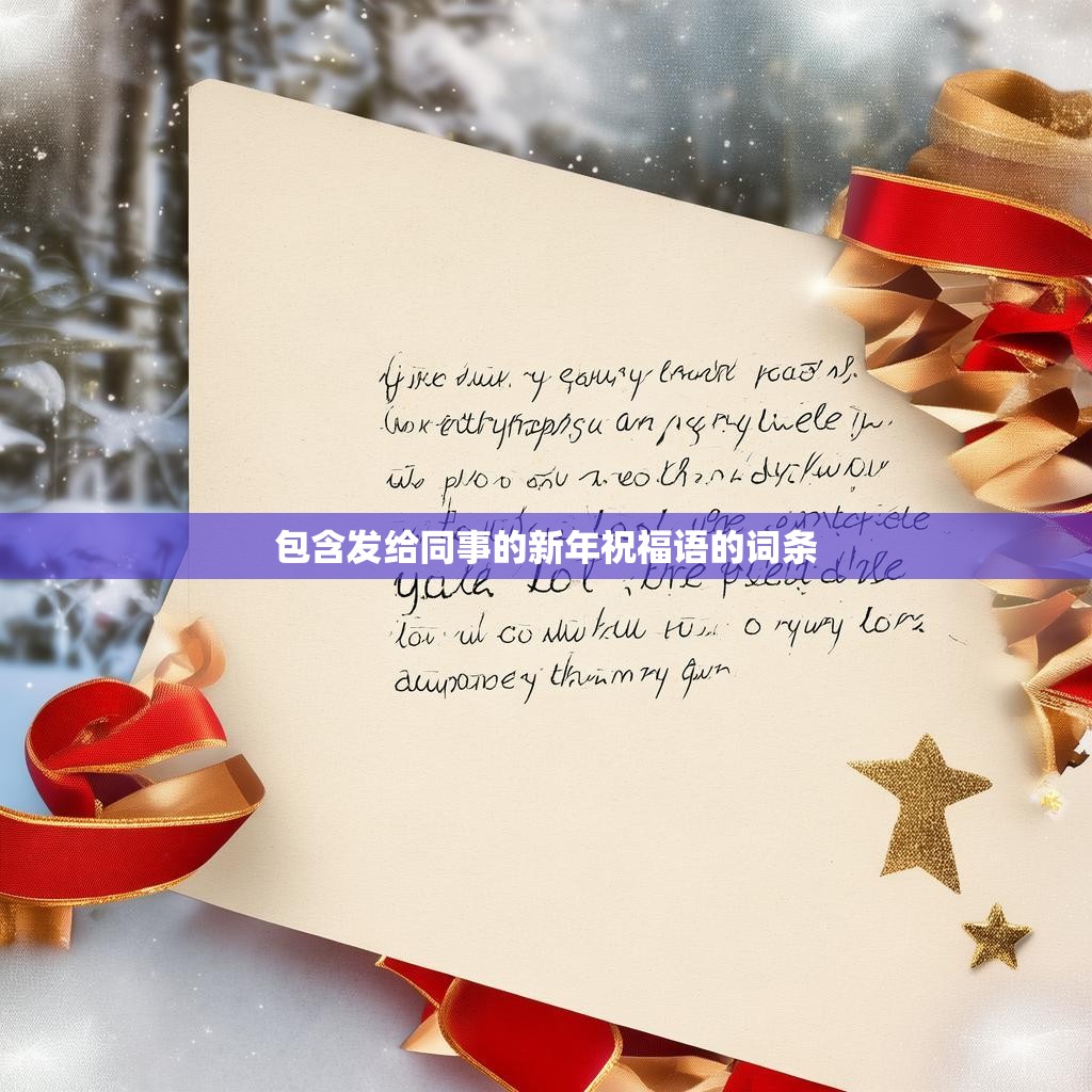 包含发给同事的新年祝福语的词条