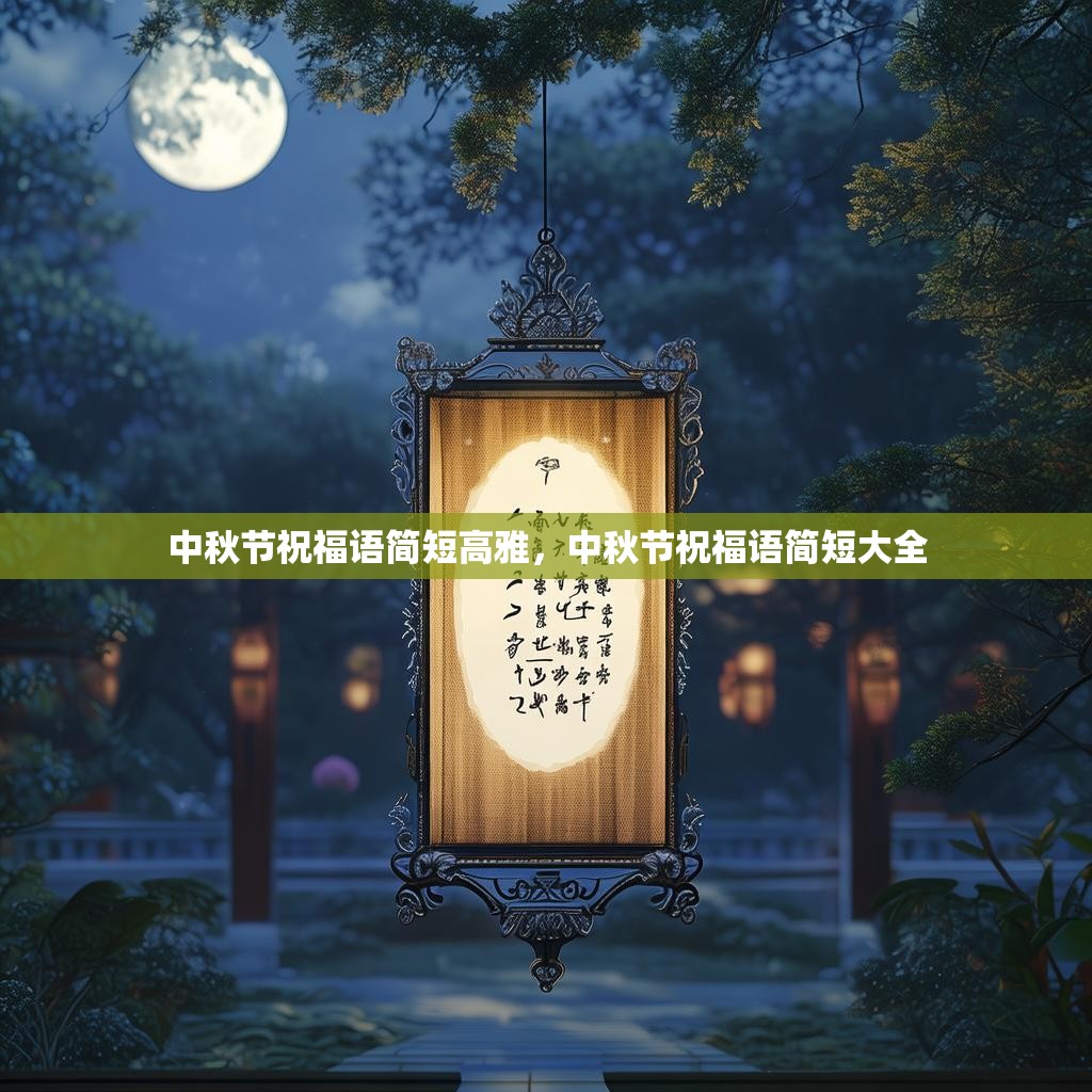 中秋节祝福语简短高雅，中秋节祝福语简短大全