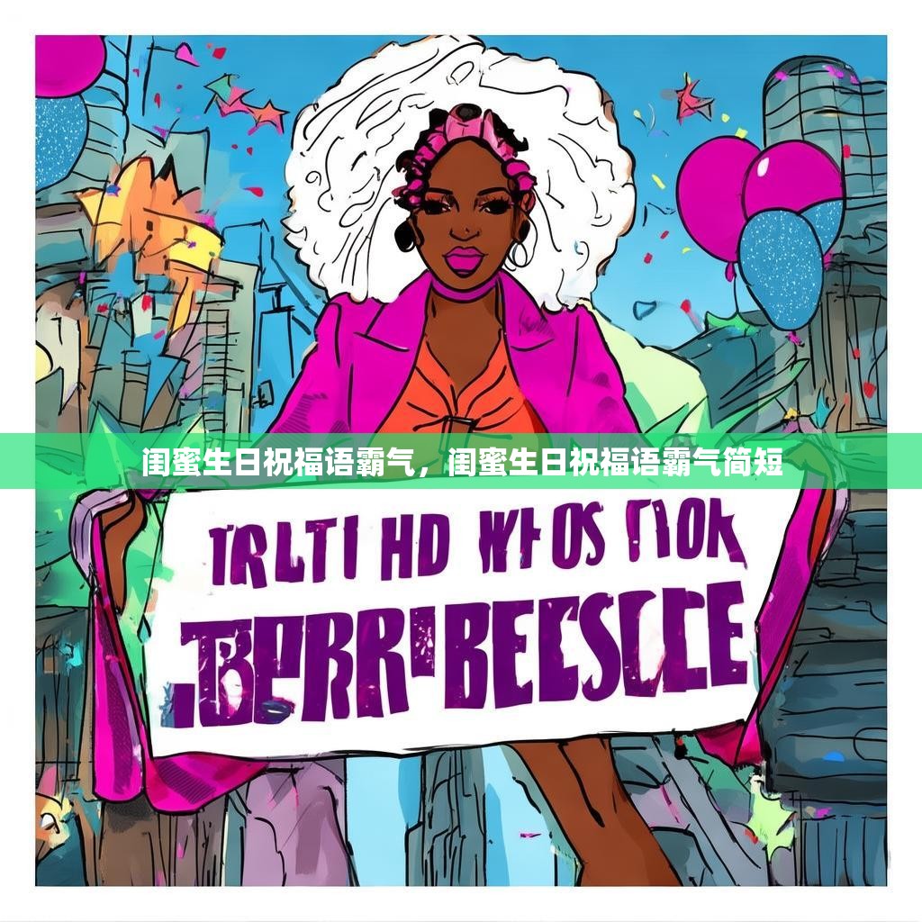 闺蜜生日祝福语霸气，闺蜜生日祝福语霸气简短