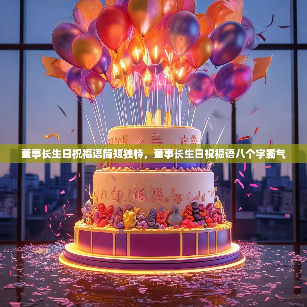 董事长生日祝福语简短独特，董事长生日祝福语八个字霸气