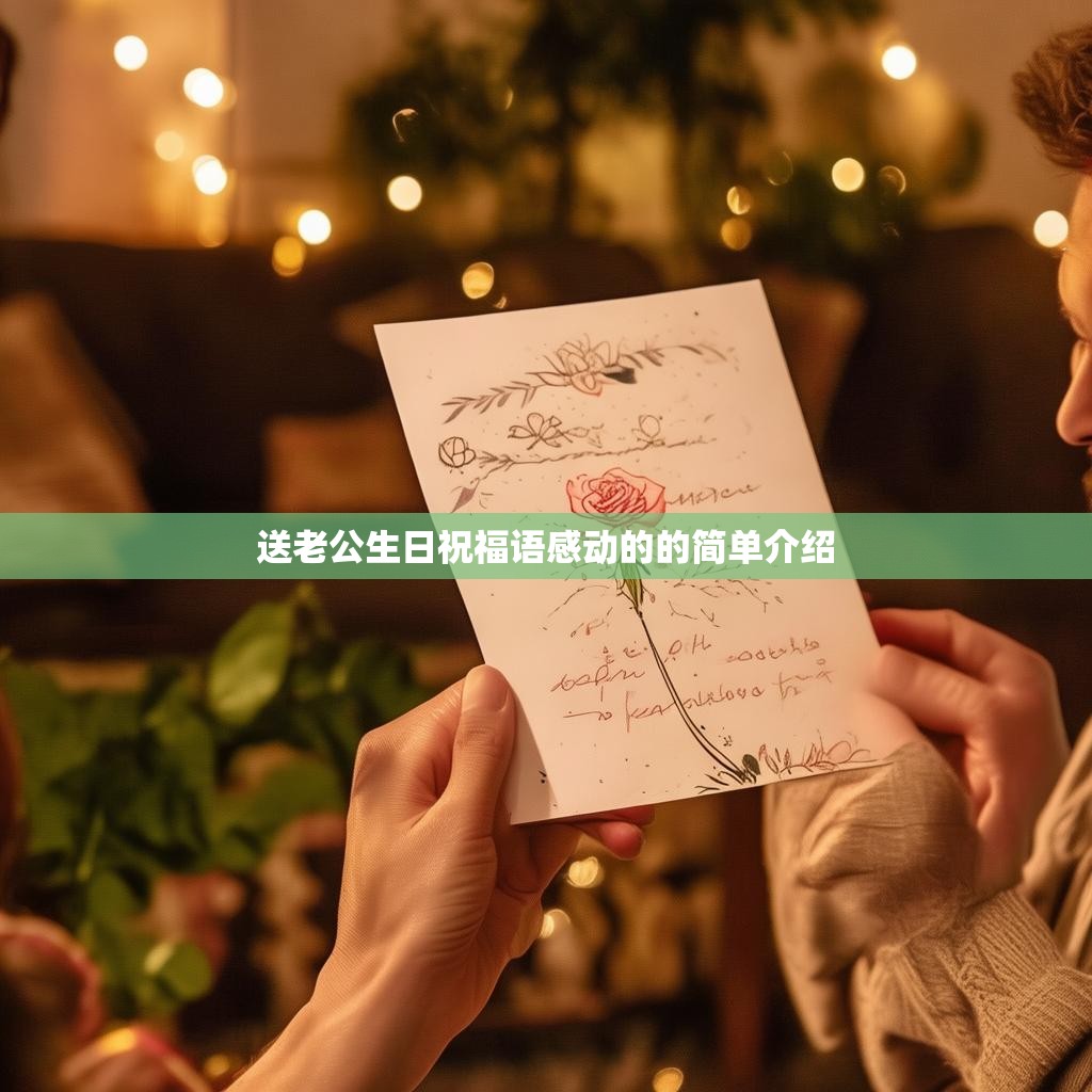 送老公生日祝福语感动的的简单介绍